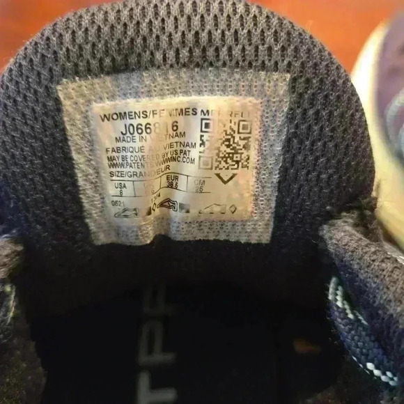 Merrell Floatpro MOAB Flight Trail Running Shoes Navy Blue Womens Size 8 - Picture 6 of 8